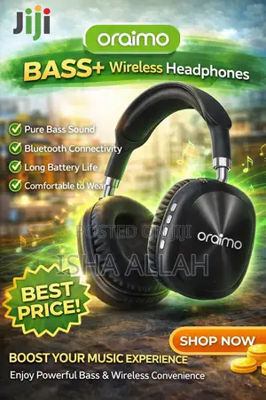 Oraimo Ori18 Bass+ Wireless Headphones