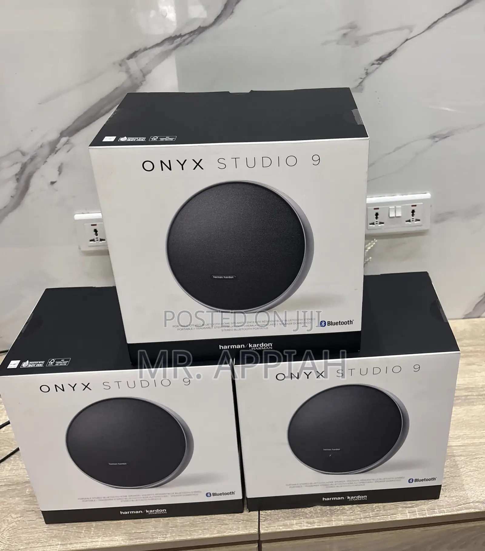 High Quality Harman Kardon Onyx 9 Wireless Speaker(50watt)Black.