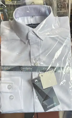 Quality Kids Long Sleeves White Shirt