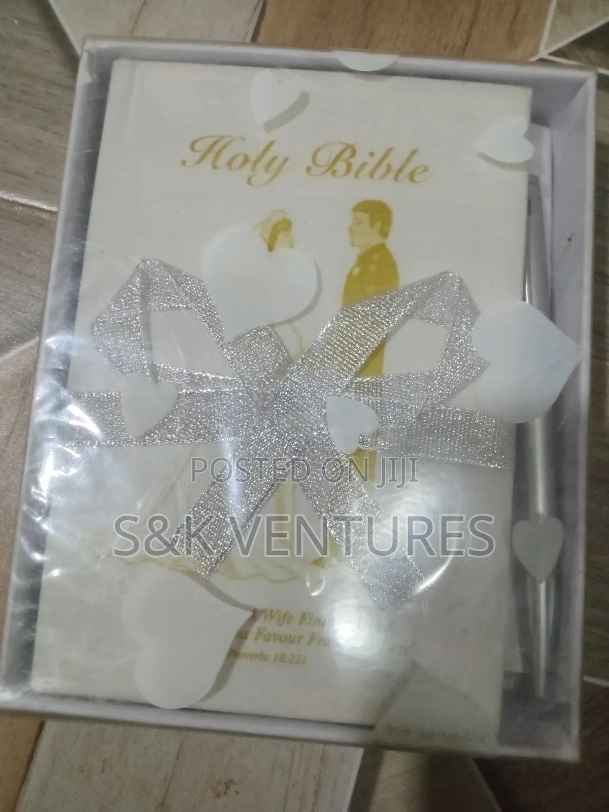 Engagement Bible With Pen