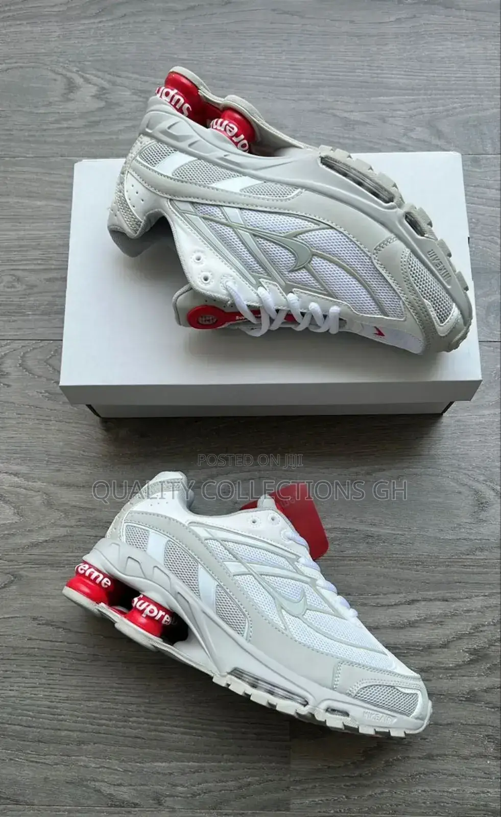 Nike Supreme Ash Shox