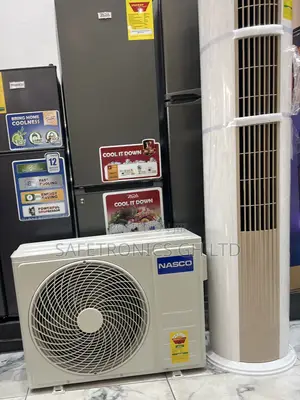 Elegant White Nasco 2.5hp Split R410a Standing Floor Ac