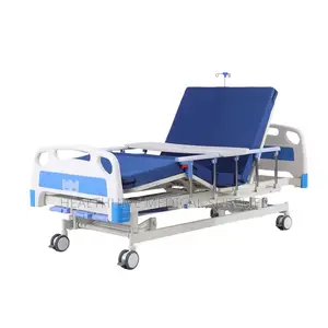 Adjustable Hospital 3 Crank Manual Patient Bed
