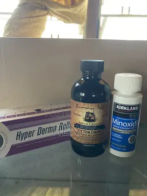 Natural Hair Growth Kit- Kirkland Minox + Sunny Isle + Hyper Derma