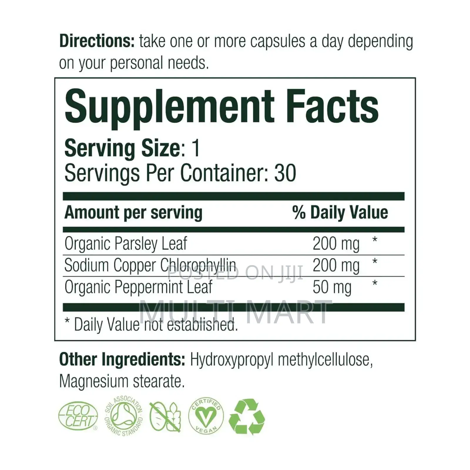 Detox Body Odor Smell Deodorizer Capsules