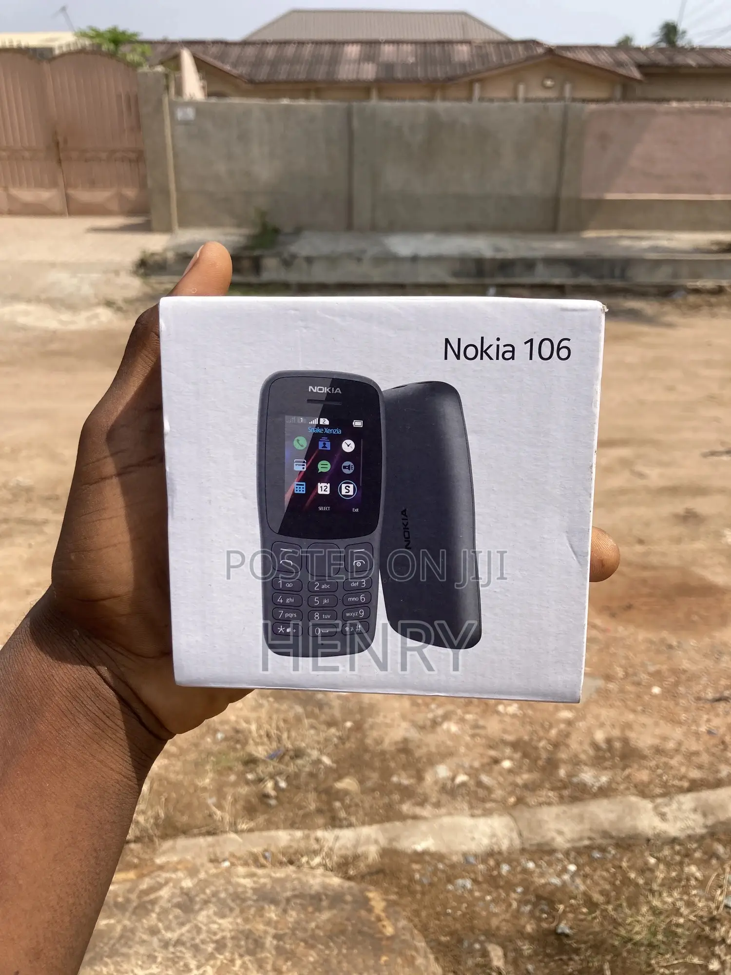 New Nokia 106 Black