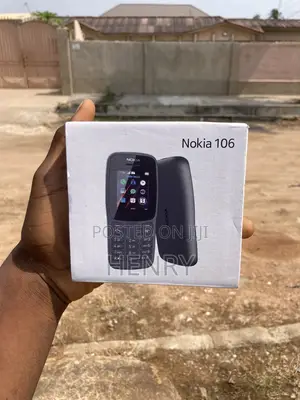 New Nokia 106 Black