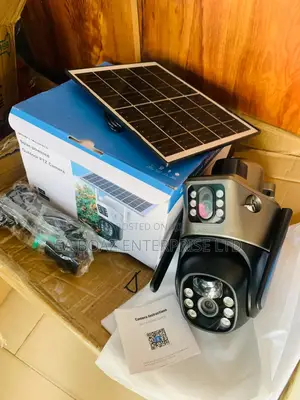 Solar 4g Smart Dual Lens PTZ Camera Two Way Audio Talk Eseecloud