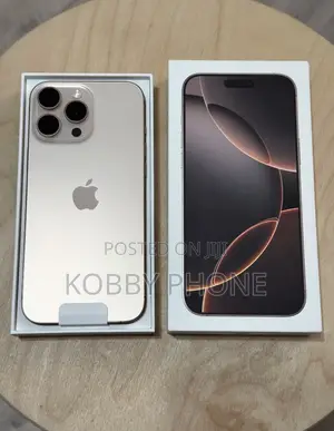 New Apple iPhone 16 Pro Max 256 GB Gold