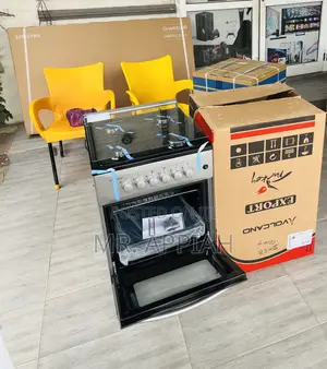 Get Lovely Volcano 50x50 4 Gas Burner With Oven & Grill.