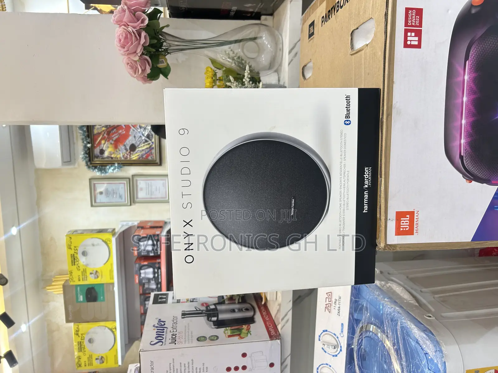 Just Order Harman Kardon Electric Onyx Studio 9 Black Speaker