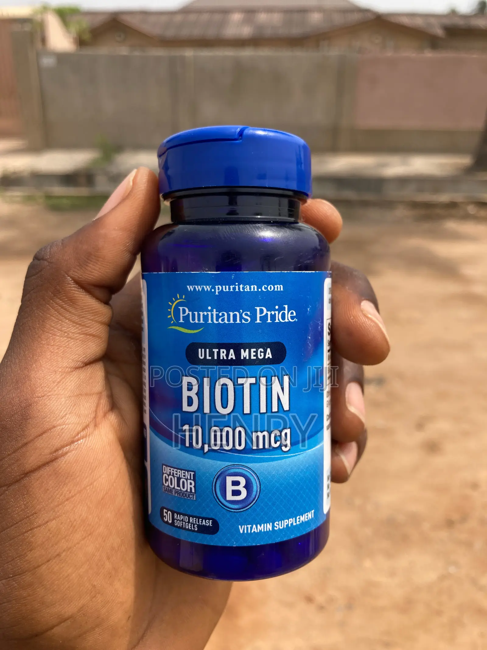 Ultra Mega Biotin 10,000 MCG – Healthy Hair, Skin Nails Support