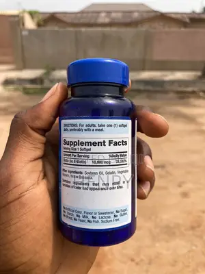 Ultra Mega Biotin 10,000 MCG – Healthy Hair, Skin Nails Support