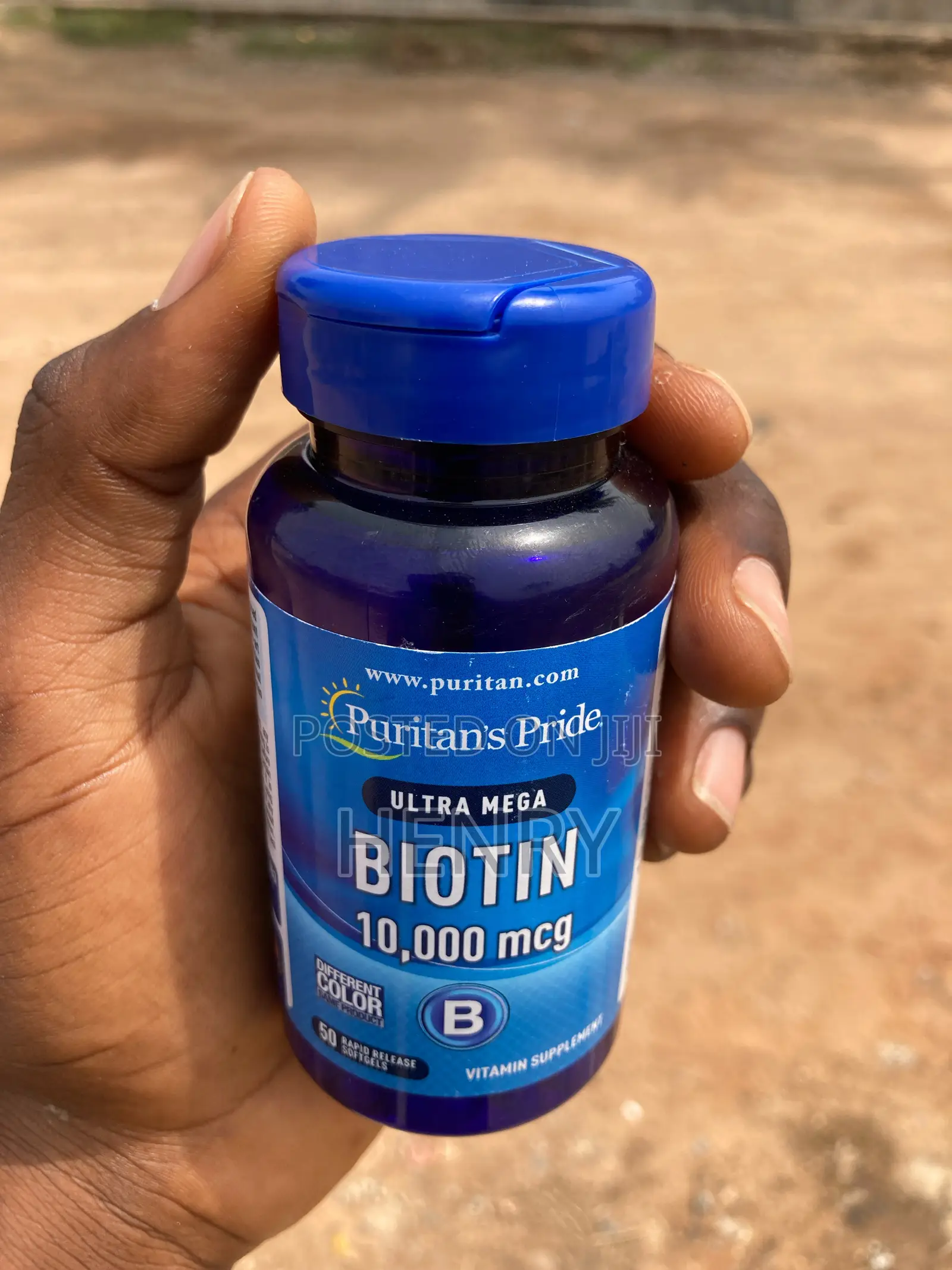 Ultra Mega Biotin 10,000 MCG – Healthy Hair, Skin Nails Support