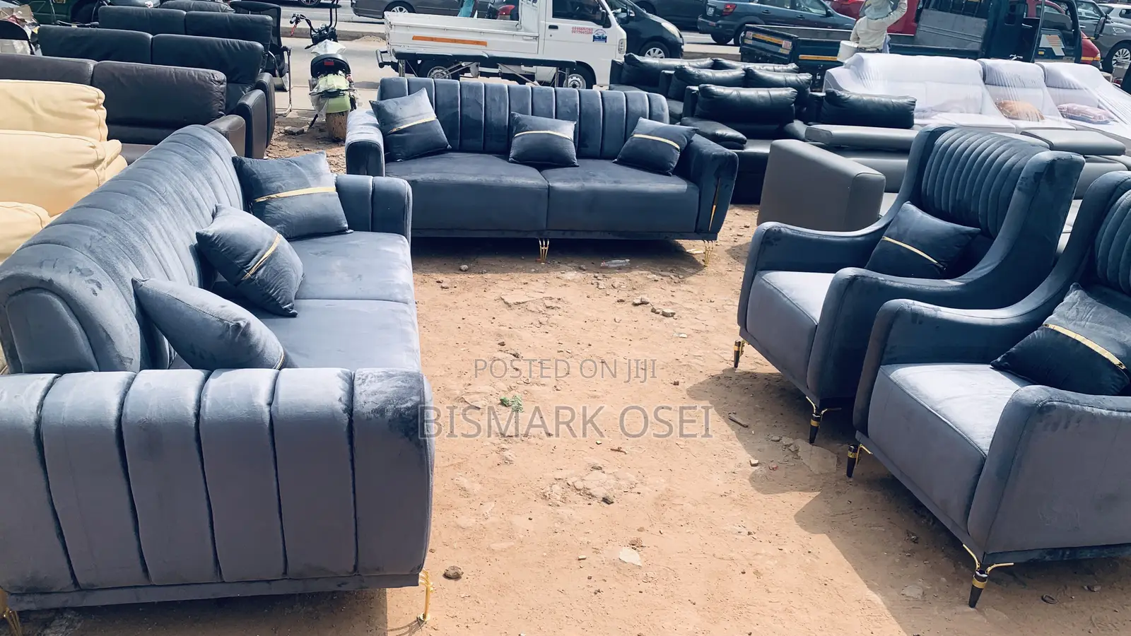 Eight Seater Adjustable Royal Sofa Set