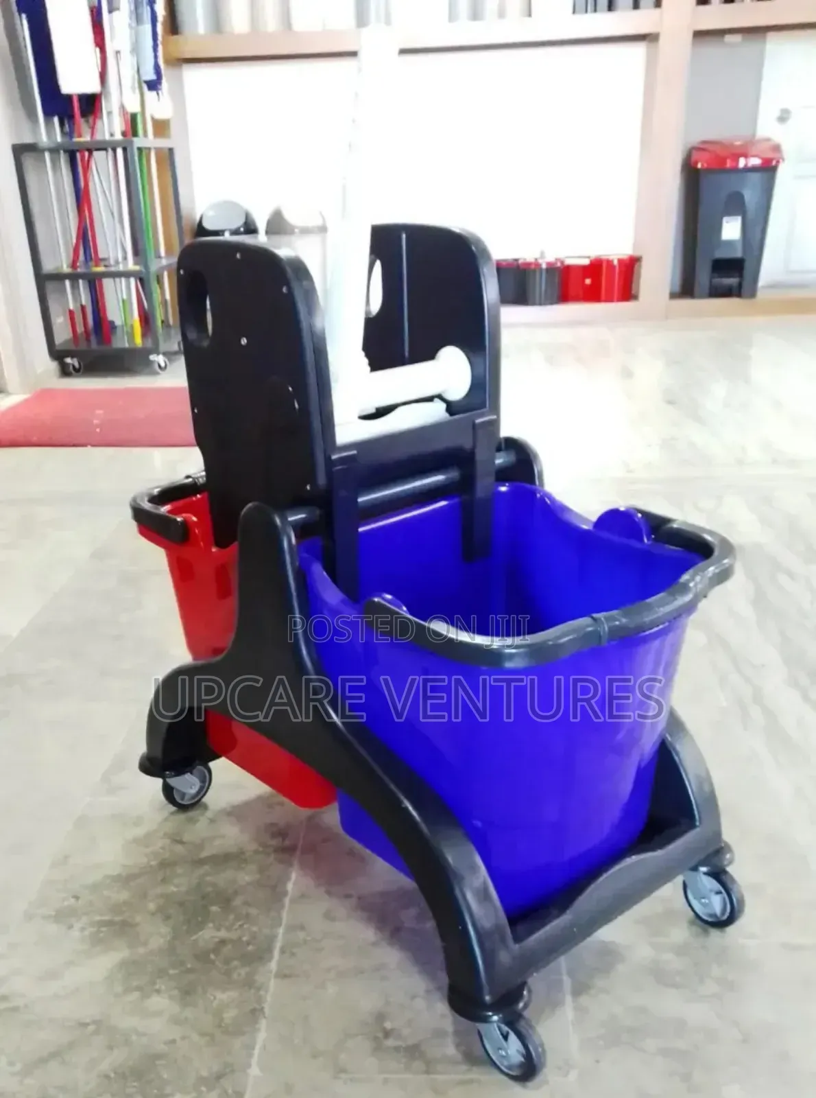 Double Mop Mop Bucket With Wringer