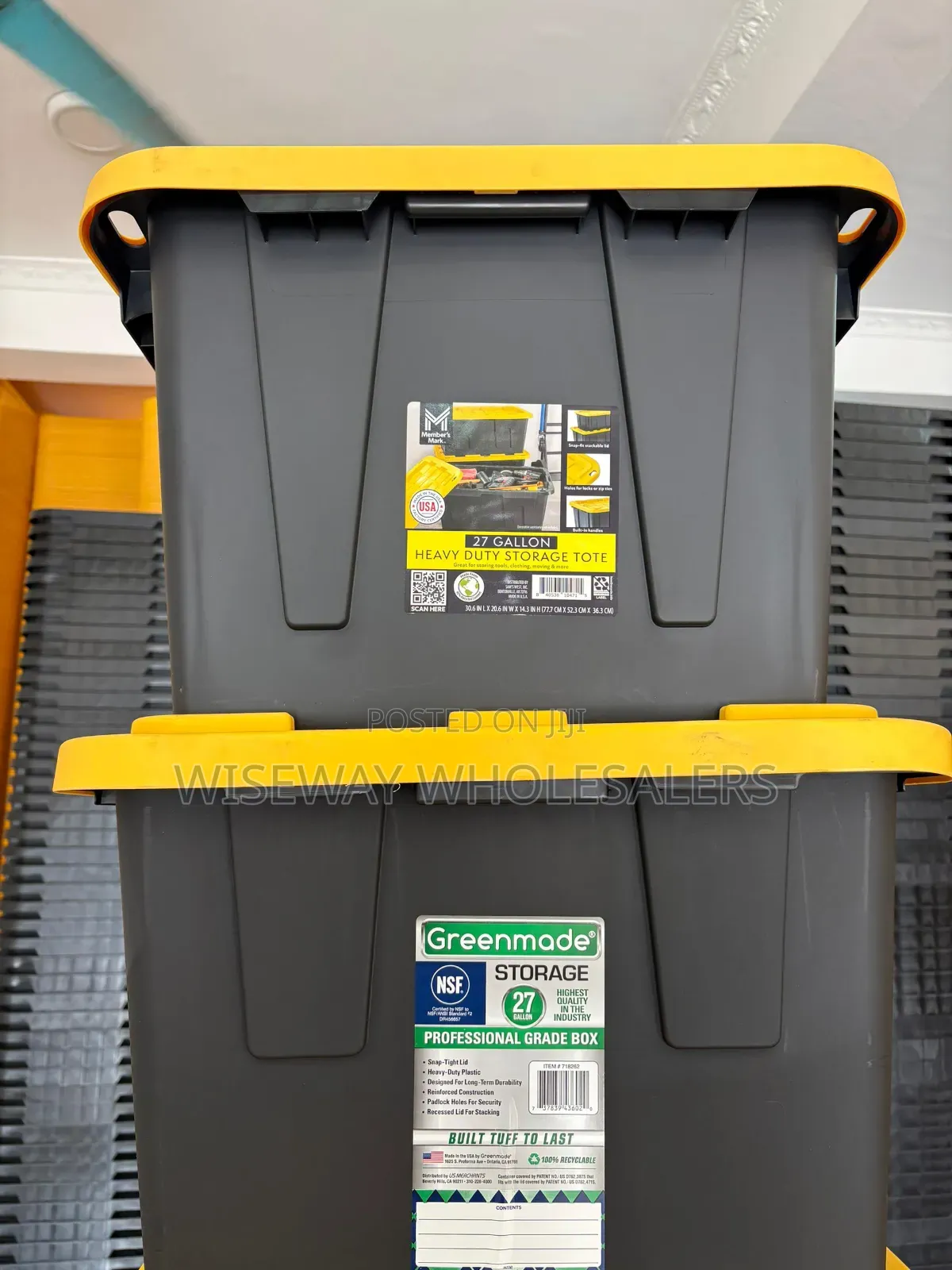 Greenmade Storage, 27 Gallon