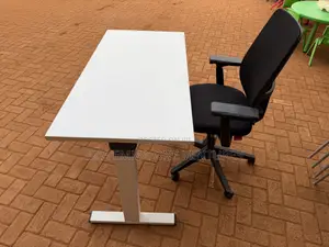 Haworth Office Chair & Electric Adjustable Desk