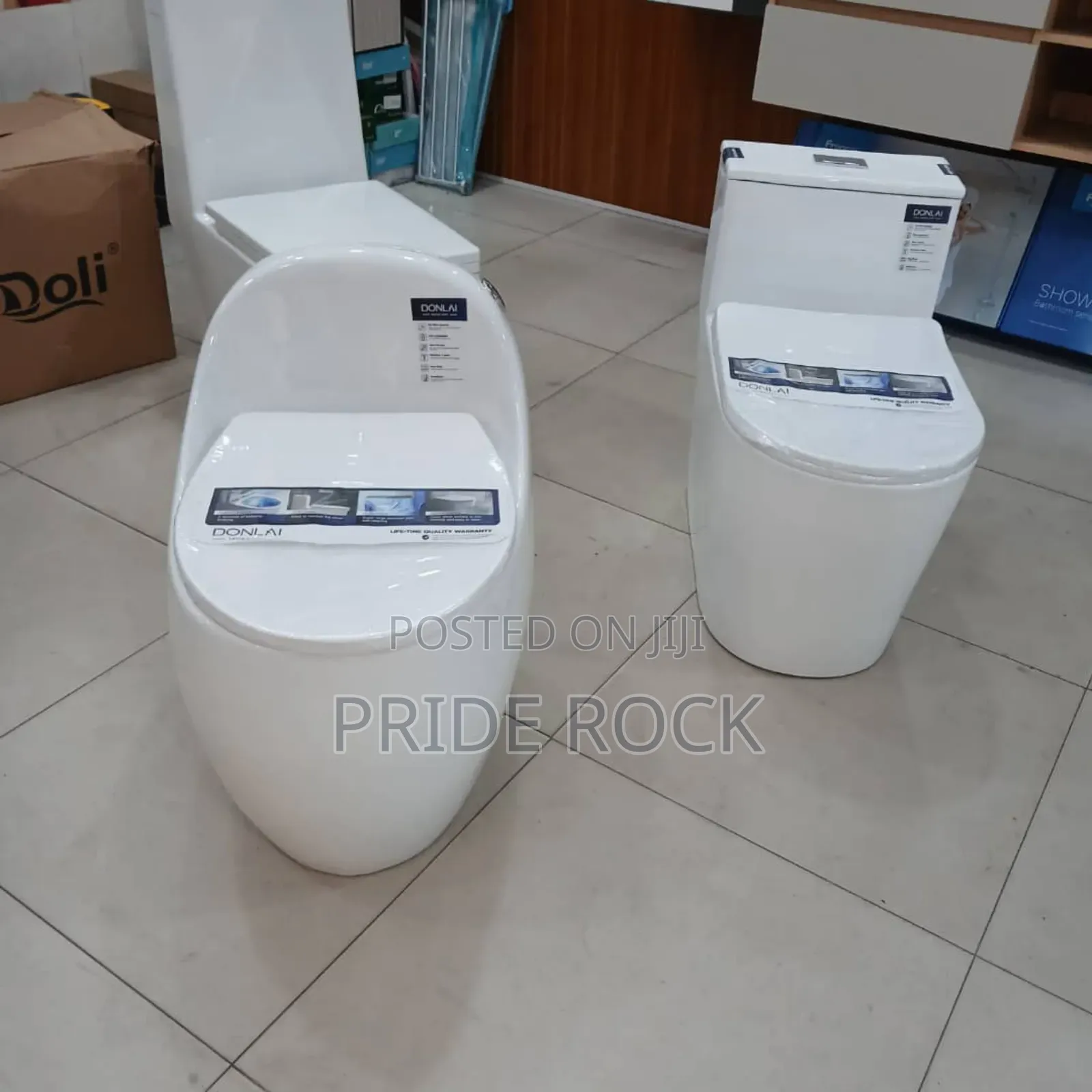White Egg Shape Wc