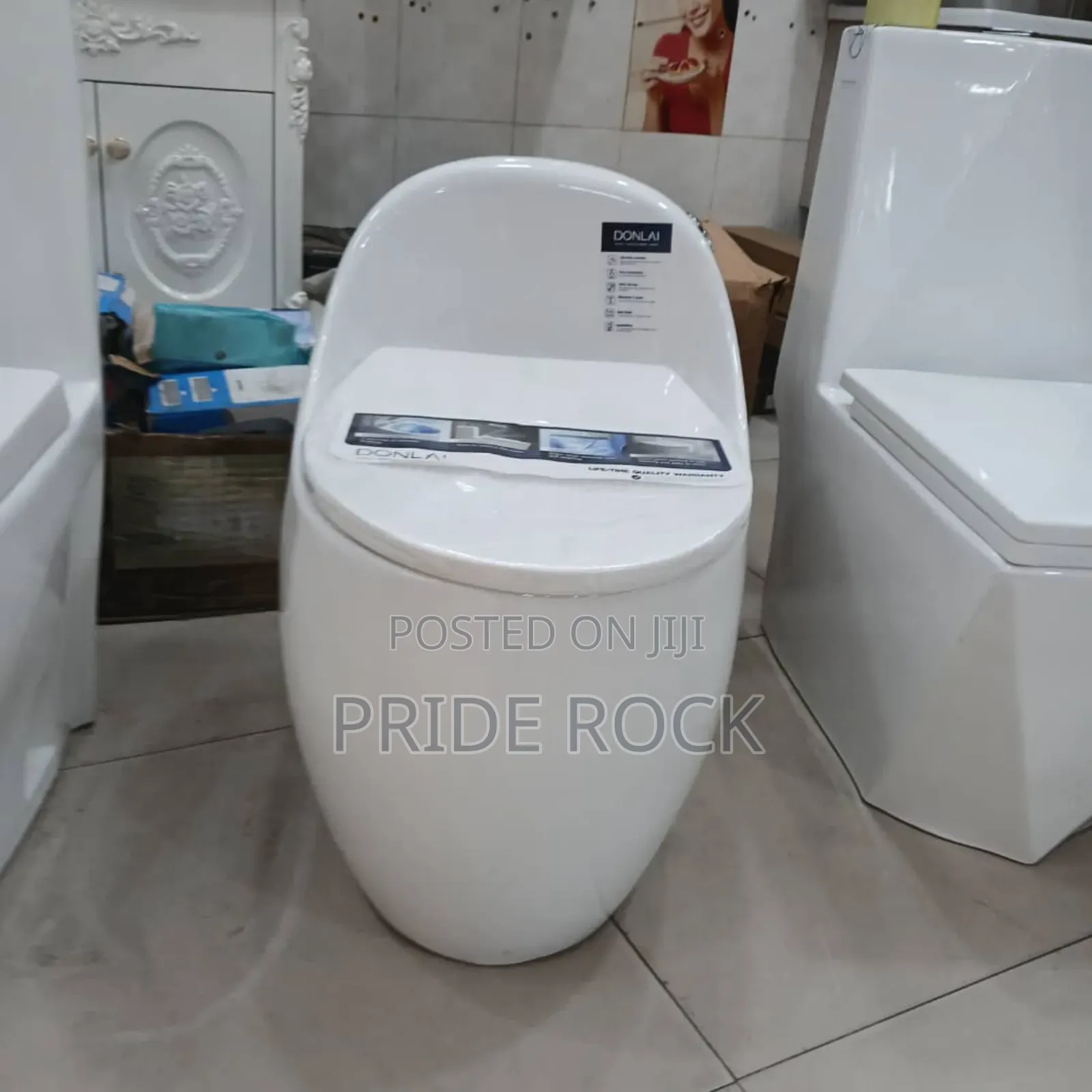 White Egg Shape Wc