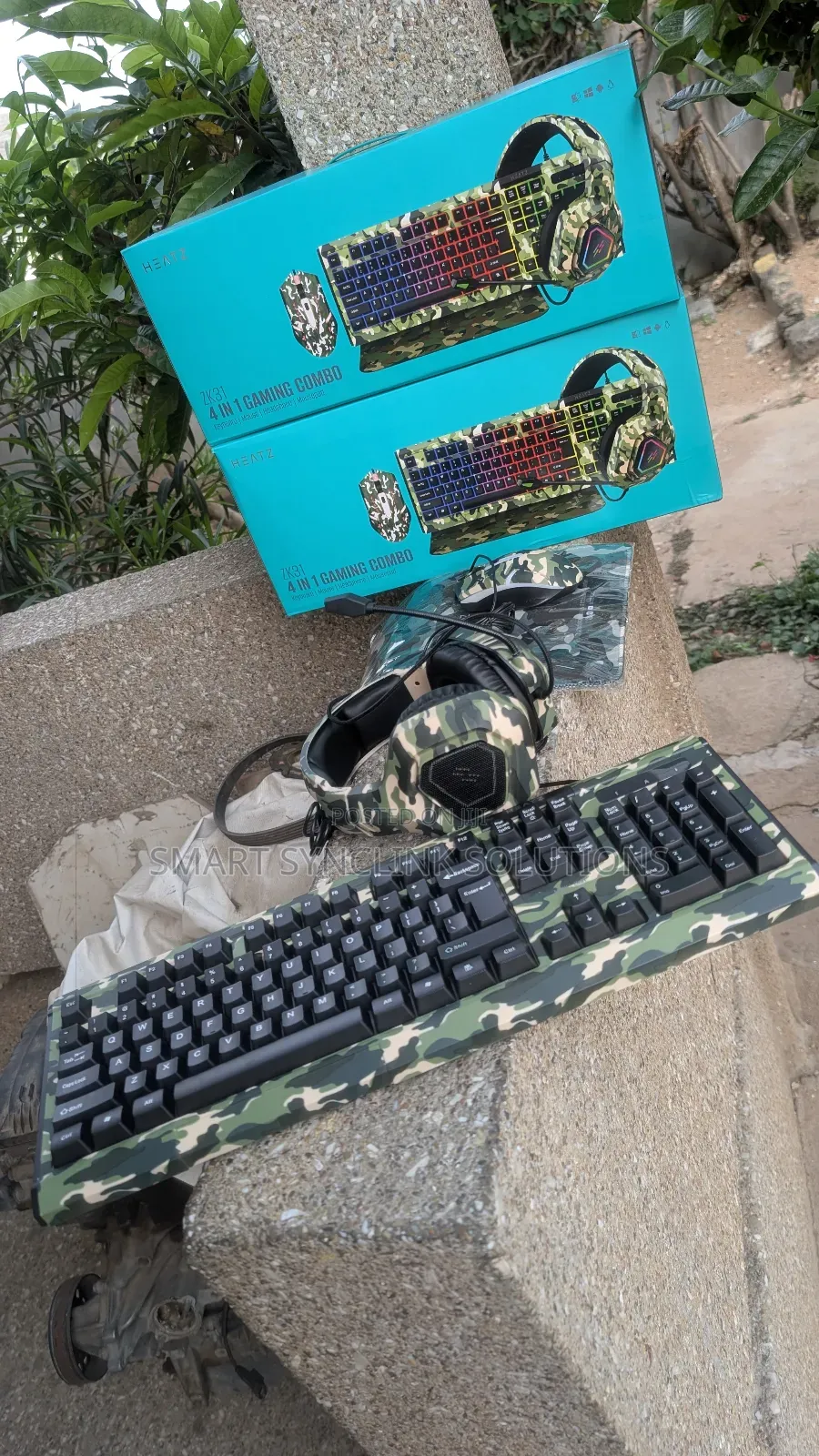 Heatz Zk31 4-in-1 Gaming Combo