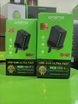 Oraimo Powergan 451 45w Gan Ultra Fast Wall Charger