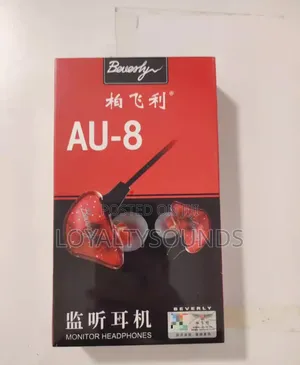 Beverley Au-8 in Ear Monitor Headphones
