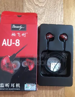 Beverley Au-8 in Ear Monitor Headphones