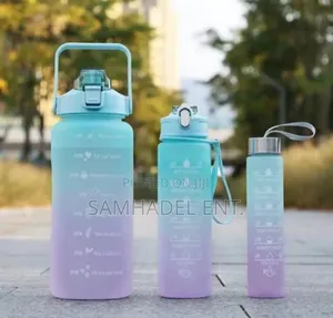 3 Pcs Set Bpa Free Water Bottle