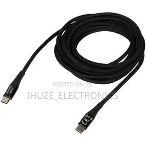 60watt Usb-C to Usb-C Charging/Data Braided Cable (3meters Long)