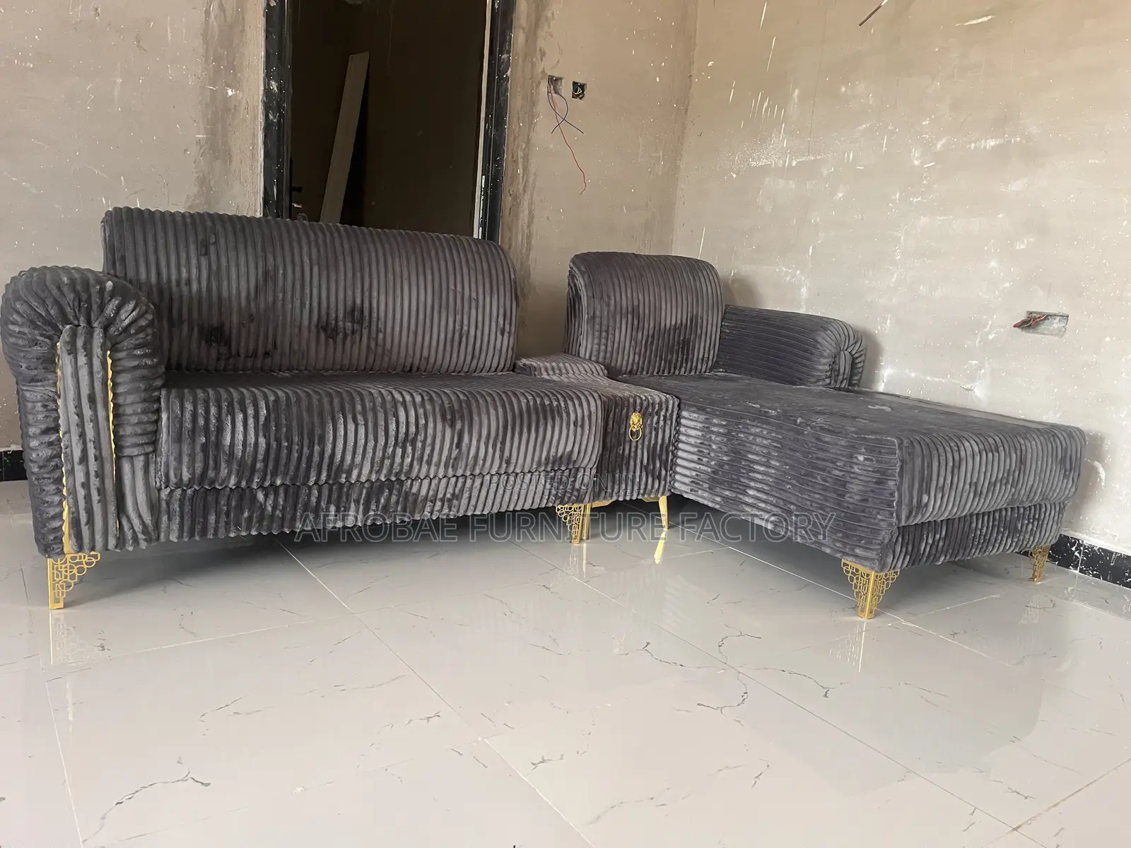 Modern Comfortable Sofa Chair - Afrobae Sofa and Bed Factory Kumasi
