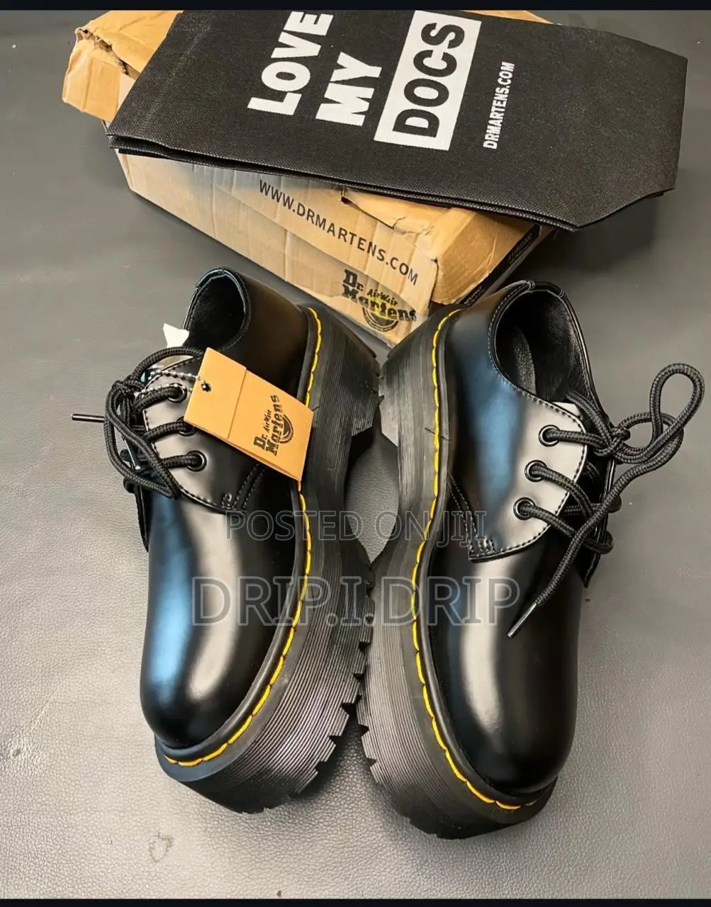 Dr.Martins 1461 Bex Smooth Leather Platform