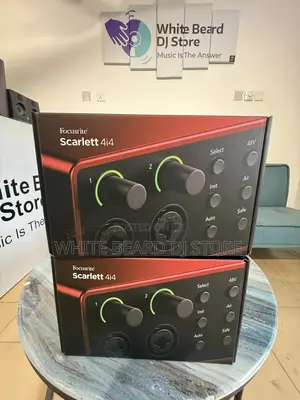Focusrite Scarlett 4i4 Usb-C Audio/Midi Interface (4th Generation)