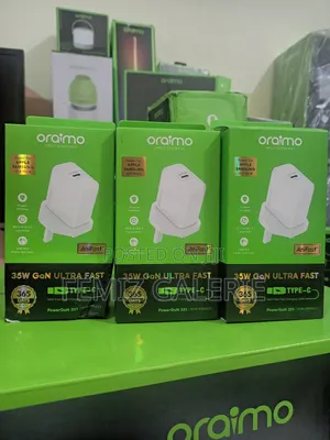 Oraimo Powergan 351 35w Gan Ultra Fast Charger Kit