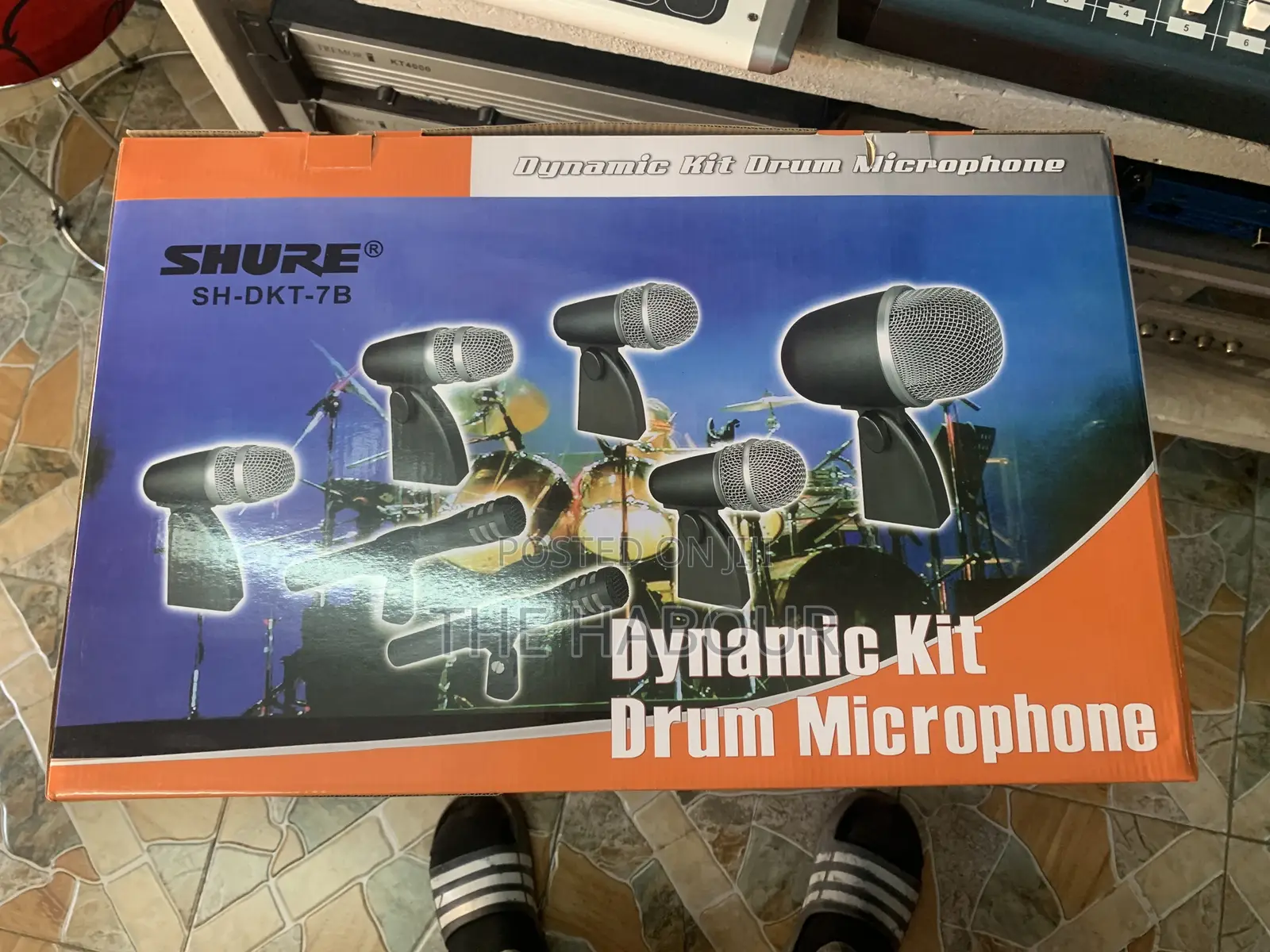 Shure Sh-DKT-7b Drum Microphone Set (7-Piece)