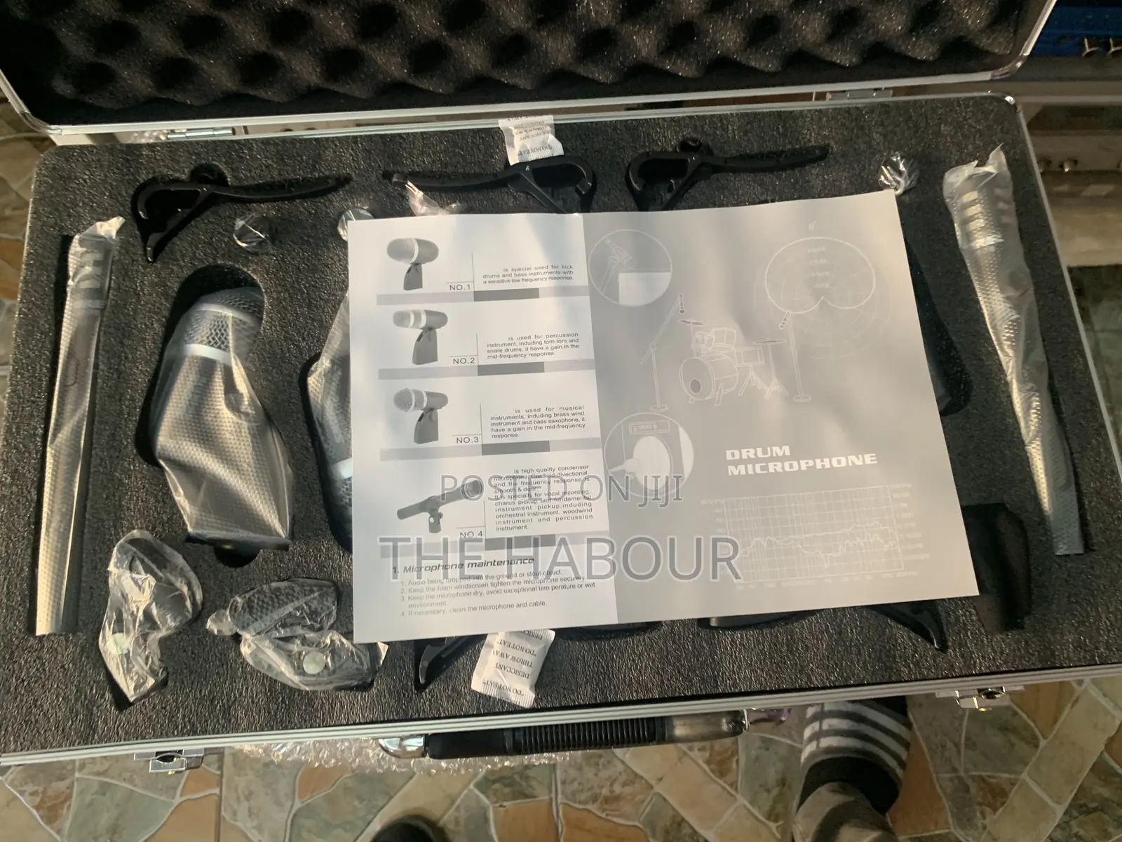 Shure Sh-DKT-7b Drum Microphone Set (7-Piece)