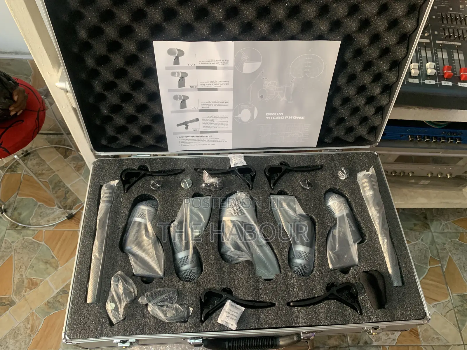 Shure Sh-DKT-7b Drum Microphone Set (7-Piece)