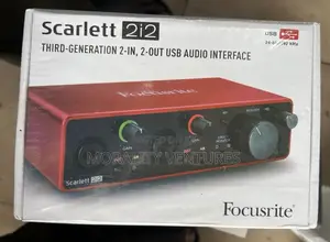 Scarlett Focusrite Third-Generation 2-In, 2-Out Usb Audio Interface