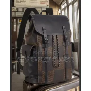 Personalized Leather Backpack