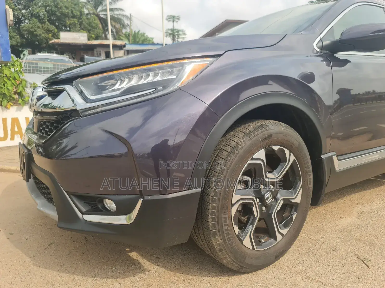 Honda CR-V Touring AWD 2018 Gray