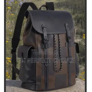 Personalized Leather Backpack