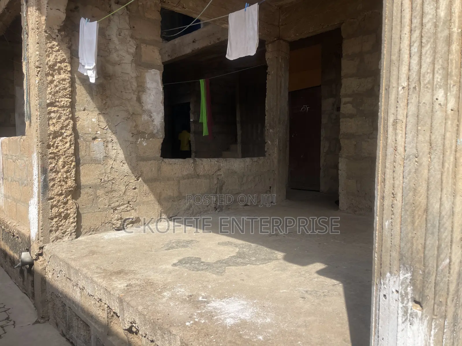Old Structure on 1 and Half Plot at Achimota for Rent