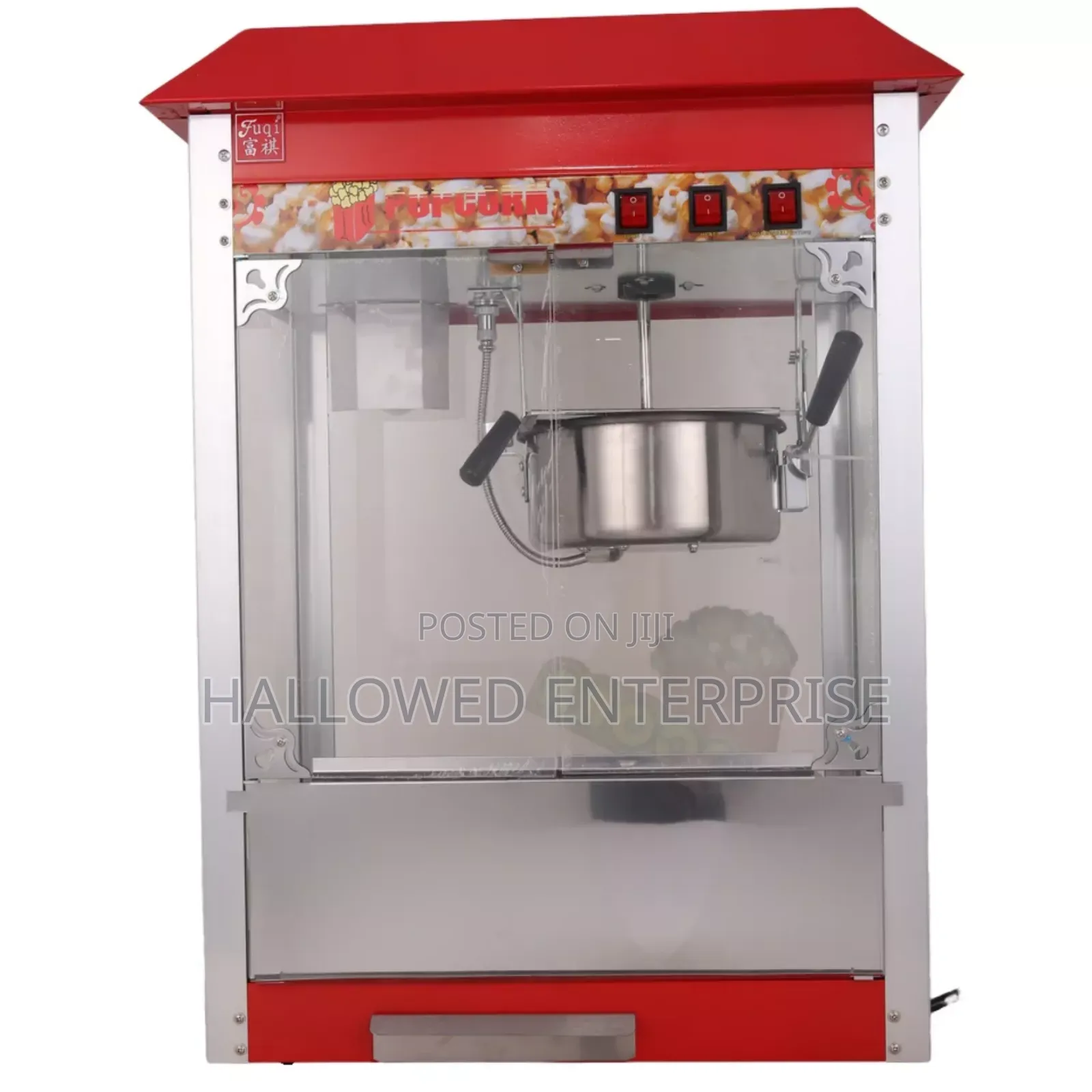 Automatic Commercial Electric Popcorn Machine