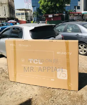 Get Original TCL 75p755 75” Uhd Smart Google Tv(2025 Model)