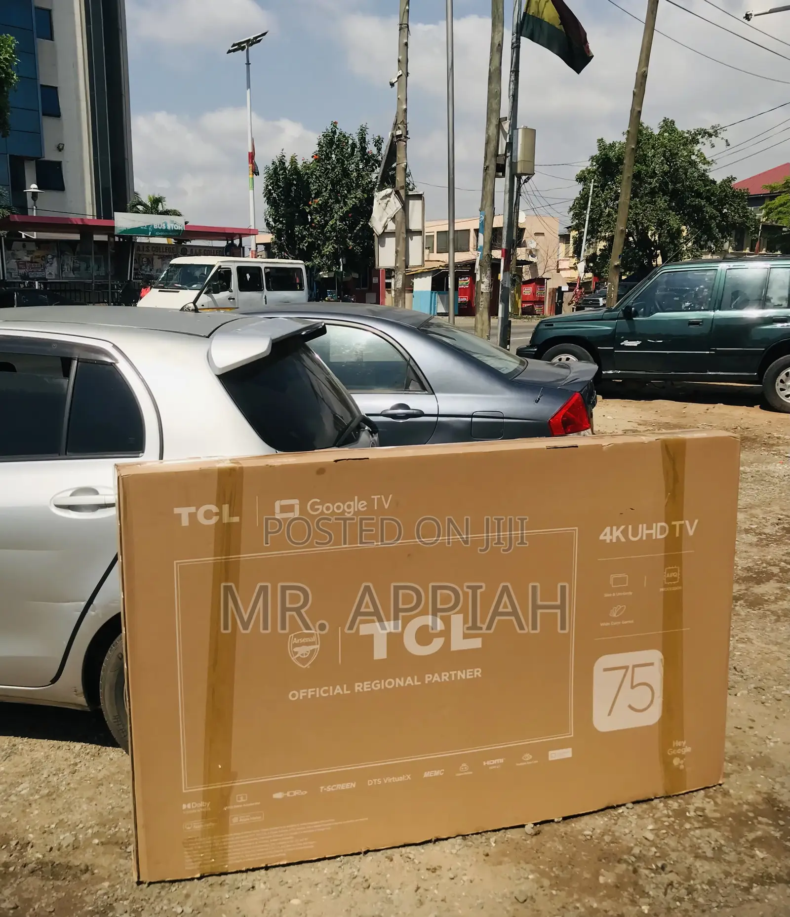 Get Original TCL 75p755 75” Uhd Smart Google Tv(2025 Model)