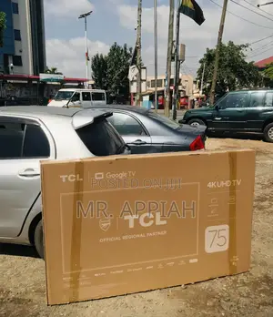 Get Original TCL 75p755 75” Uhd Smart Google Tv(2025 Model)