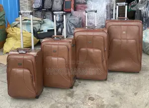 4set Classy Durable Suitcase, Leather