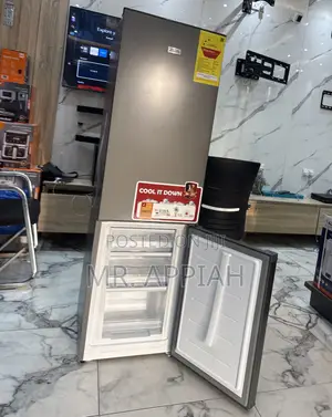 Double Door Zara-260bf Electric Refrigerator(Gray) 