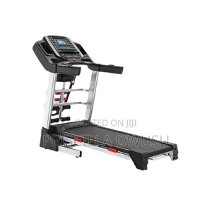 150kg Automatic Incline Treadmill With Massager Belt Dumb Bells