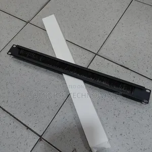 1u Brush Panel Cable Management